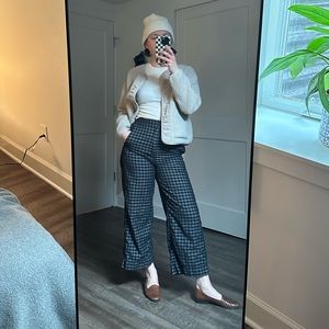 Madewell Emmett Wide Leg Crop Corduroy Pant